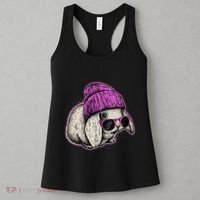 Cute Easter Cool Pink Bunny Rabbit Women's Tank Top thumb 3