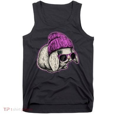 Cute Easter Cool Pink Bunny Rabbit Tank Top