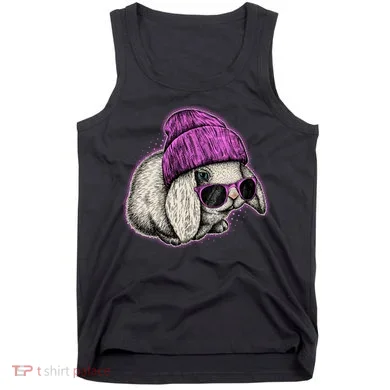 Cute Easter Cool Pink Bunny Rabbit Tank Top
