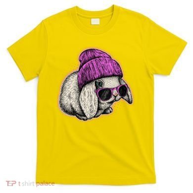 Cute Easter Cool Pink Bunny Rabbit T-Shirt