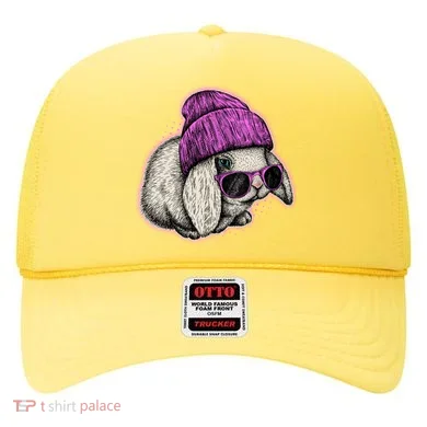 Cute Easter Cool Pink Bunny Rabbit Hat