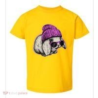 Cute Easter Cool Pink Bunny Rabbit Toddler T-Shirt thumb 0