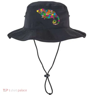 Colorful Egg Chameleon Gift Gift Easter Day Gift Bucket Hat