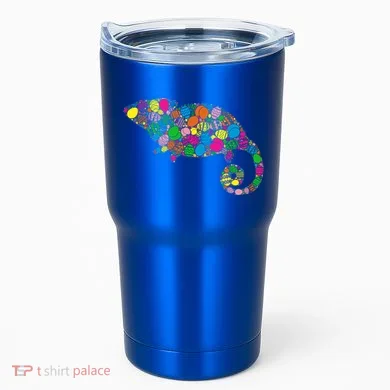 Colorful Egg Chameleon Gift Gift Easter Day Gift Tumbler