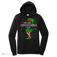Cheerleader Elf Christmas Matching Family Elf Women's Hoodie thumb 0