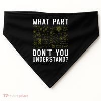 Chemical Engineer Chemist Chemistry Periodic Table USA-Made Doggie Bandana thumb 0
