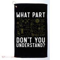 Chemical Engineer Chemist Chemistry Periodic Table Golf Towel thumb 0