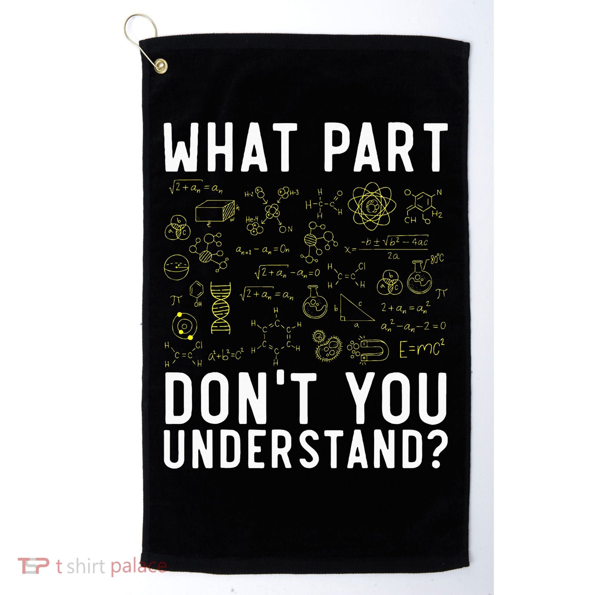 Chemical Engineer Chemist Chemistry Periodic Table Golf Towel