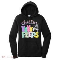 Cute Easter Chillin With My Peeps Candy Bunnies Women's Hoodie thumb 0