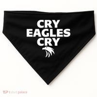 Cry Eagles Cry Funny Anti Eagles USA-Made Doggie Bandana thumb 0