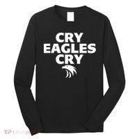 Cry Eagles Cry Funny Anti Eagles Long Sleeve Shirt thumb 0