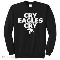 Cry Eagles Cry Funny Anti Eagles Sweatshirt thumb 0