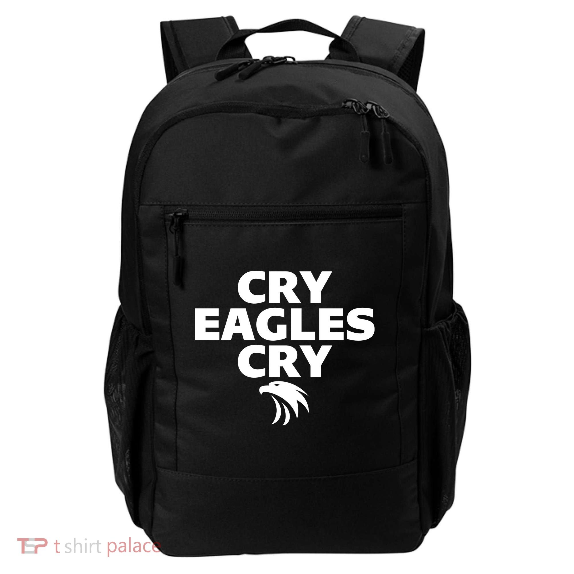 Cry Eagles Cry Funny Anti Eagles Backpack