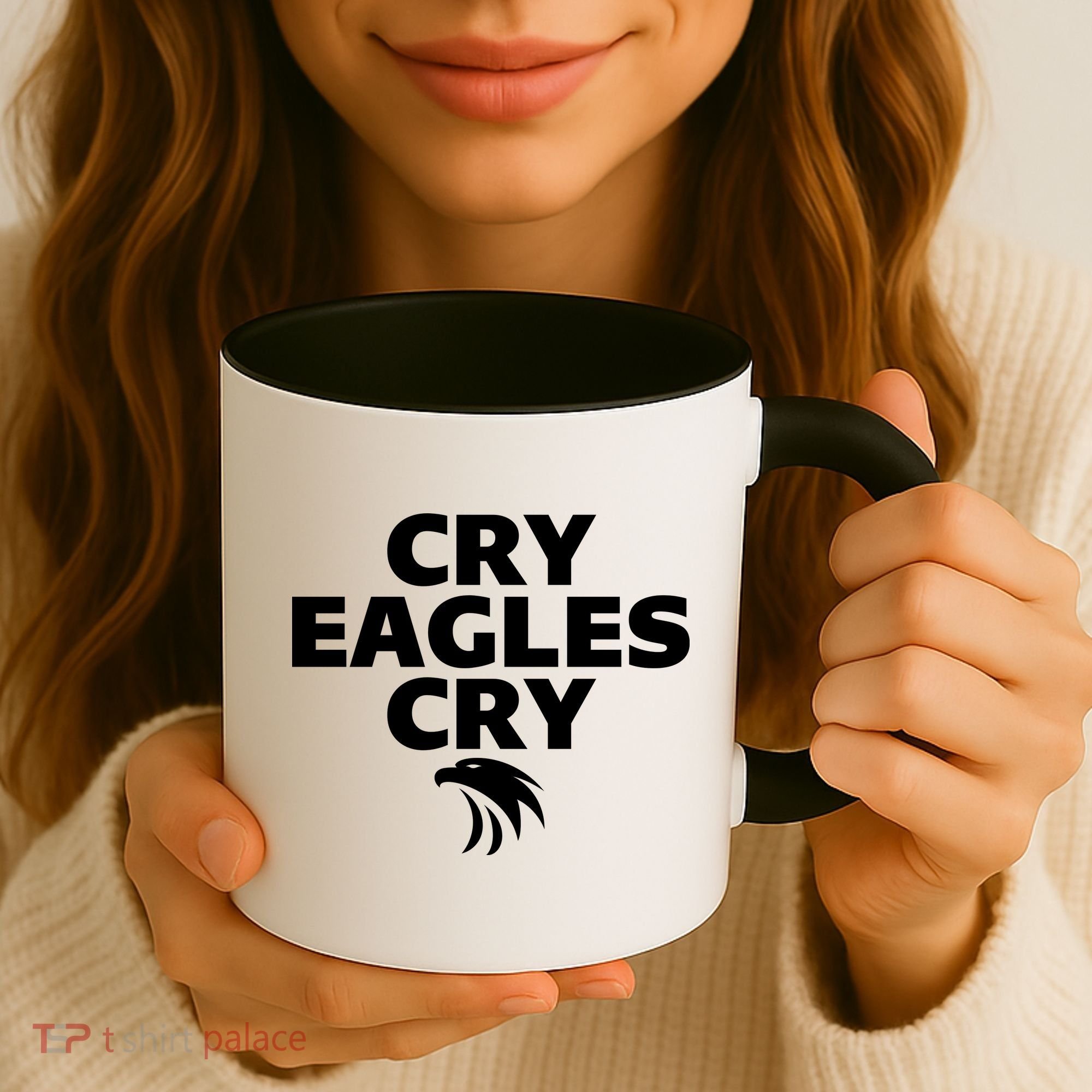 Cry Eagles Cry Funny Anti Eagles Coffee Mug