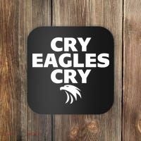 Cry Eagles Cry Funny Anti Eagles Coaster thumb 0