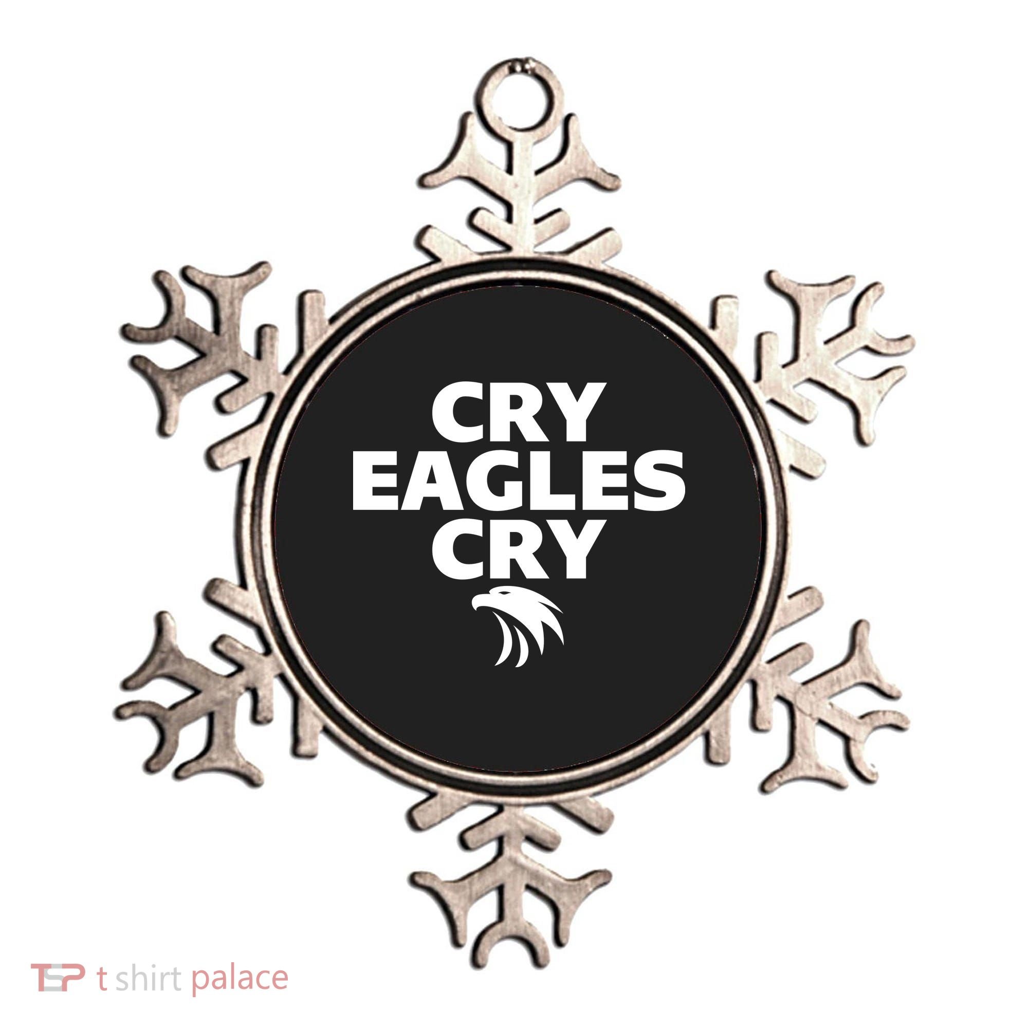 Cry Eagles Cry Funny Anti Eagles Ornament