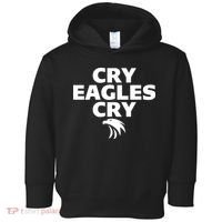 Cry Eagles Cry Funny Anti Eagles Toddler Hoodie thumb 0