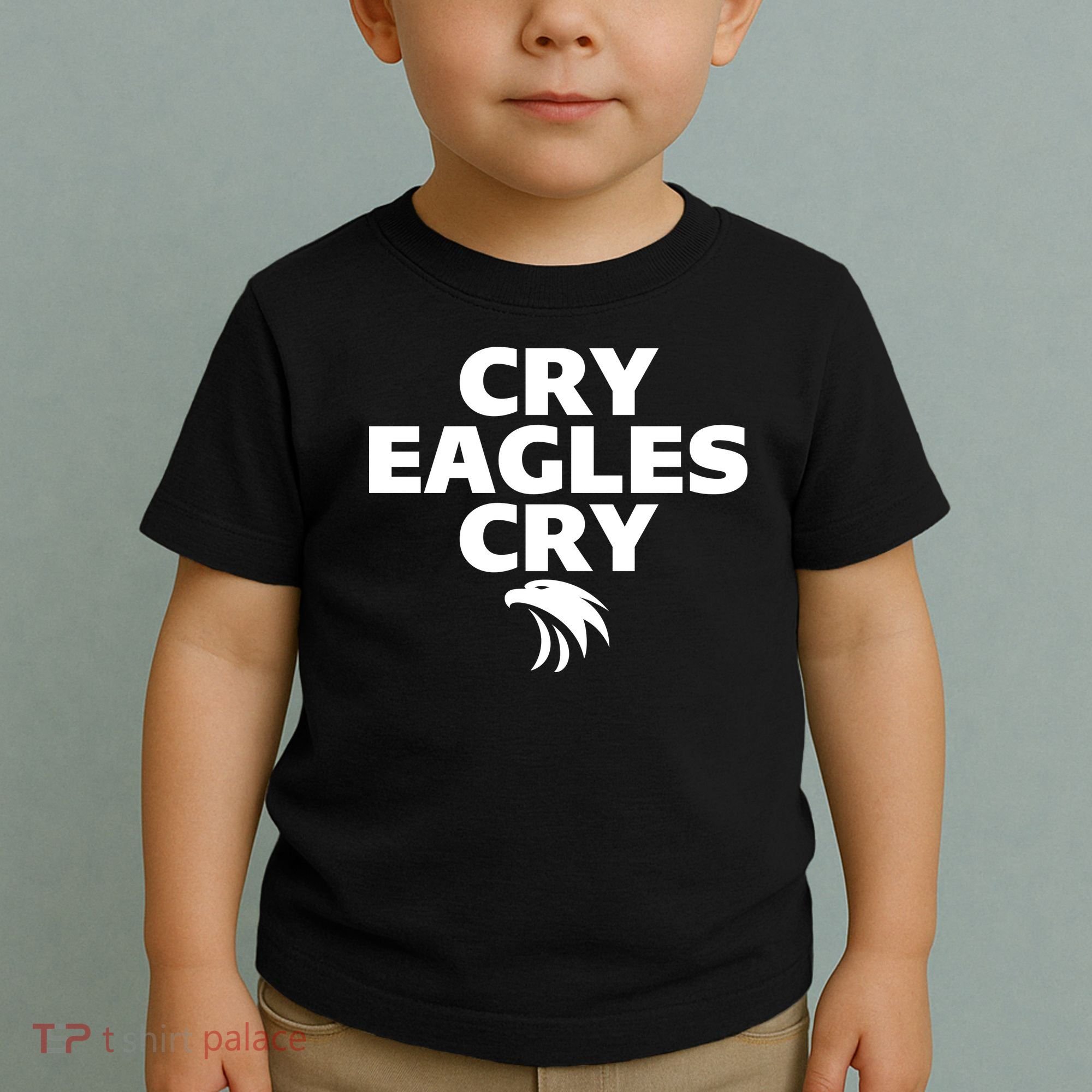 Cry Eagles Cry Funny Anti Eagles Toddler T-Shirt