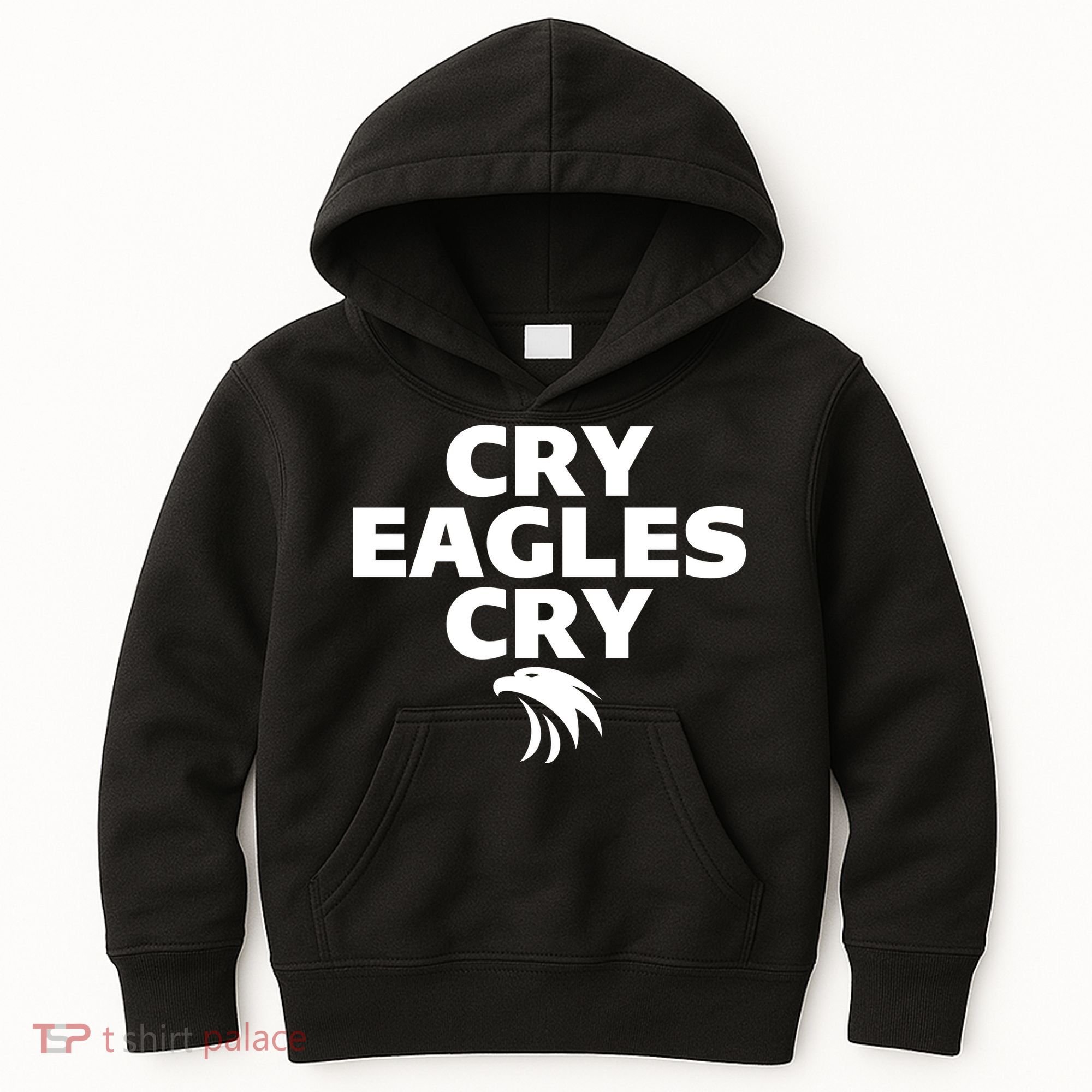 Cry Eagles Cry Funny Anti Eagles Kids Hoodie