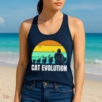 Cat Evolution Women's Tank Top thumb 2