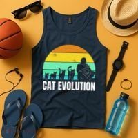 Cat Evolution Tank Top thumb 4