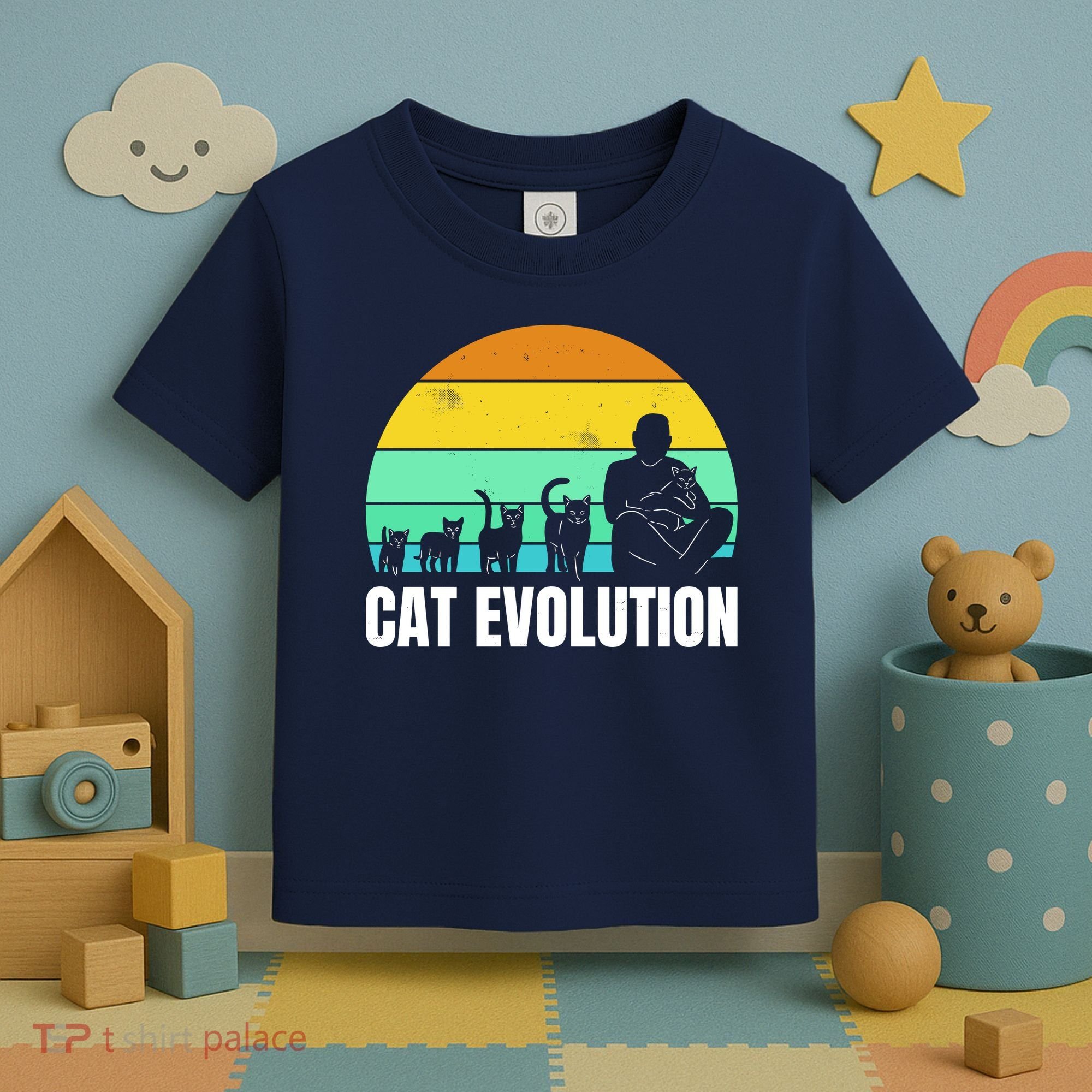 Cat Evolution Toddler T-Shirt