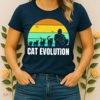 Cat Evolution Women's T-Shirt thumb 2
