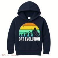 Cat Evolution Kids Hoodie thumb 0