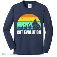 Cat Evolution Kids Long Sleeve Shirt thumb 0