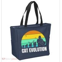 Cat Evolution Tote Bag thumb 2