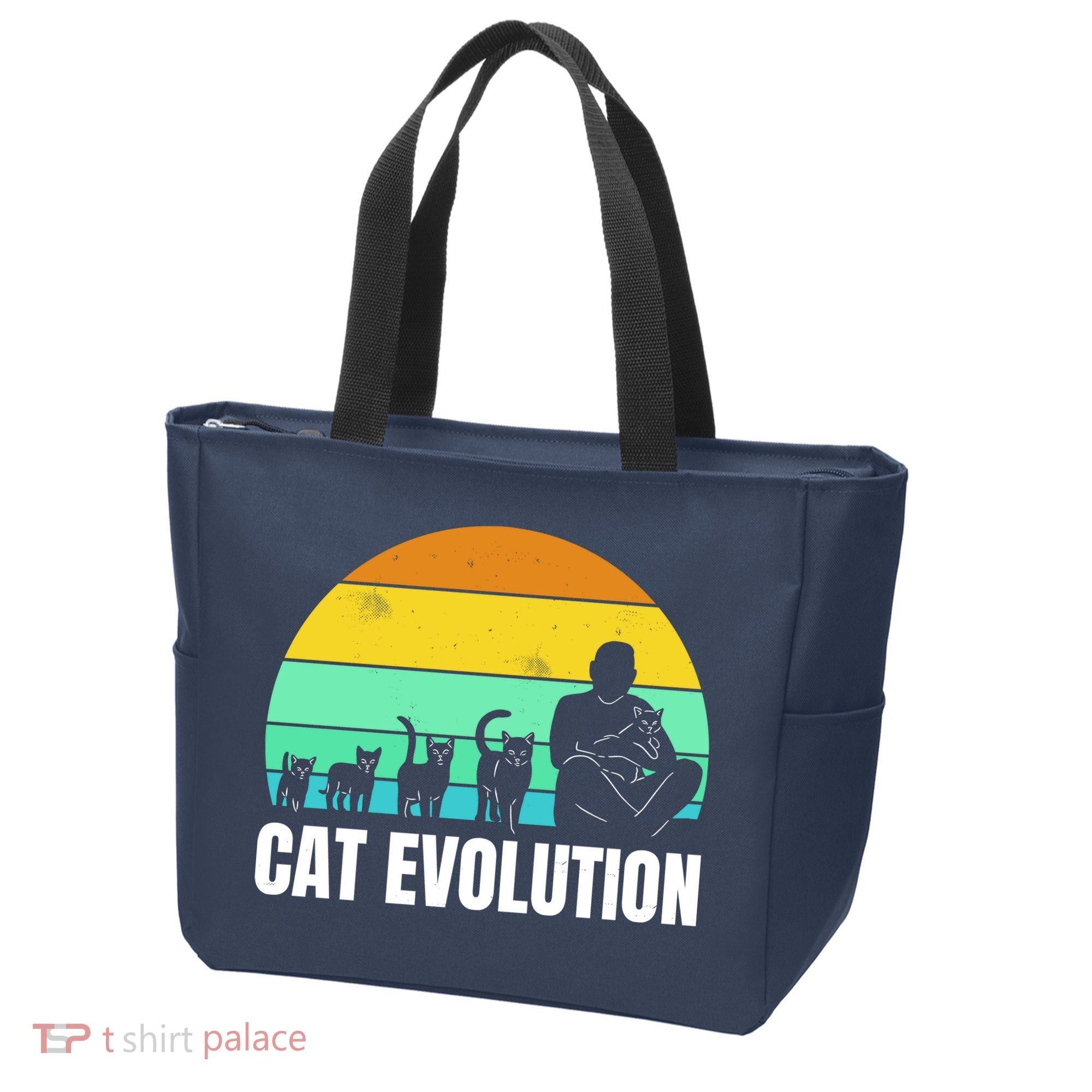 Cat Evolution Tote Bag