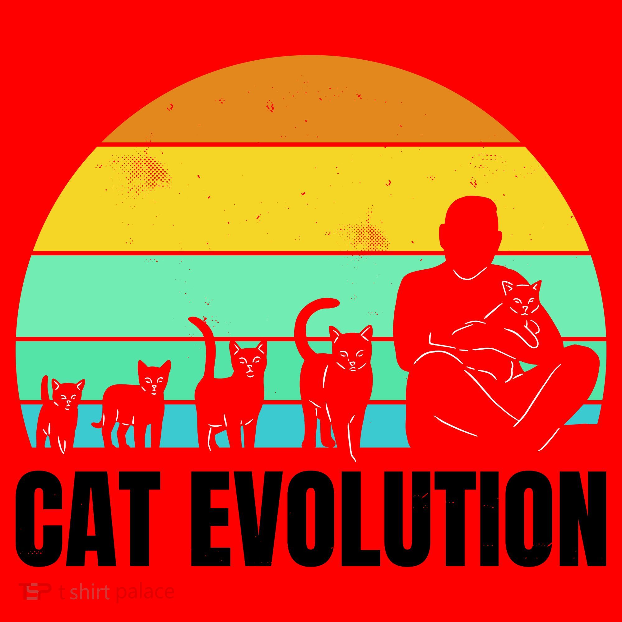 Cat Evolution Santa Hat