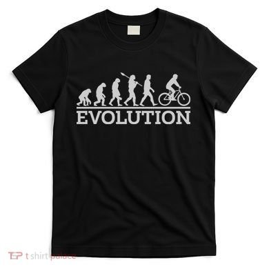 Cyclist Evolution Cycling Gift T-Shirt
