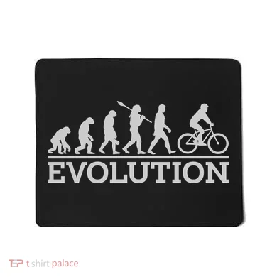 Cyclist Evolution Cycling Gift Mousepad