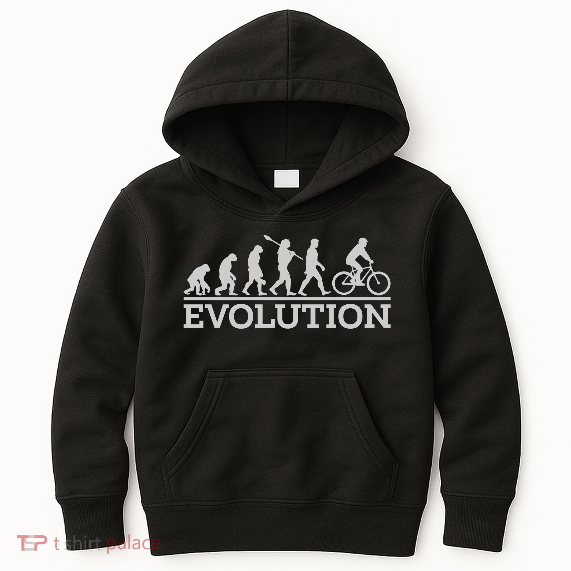 Cyclist Evolution Cycling Gift Kids Hoodie