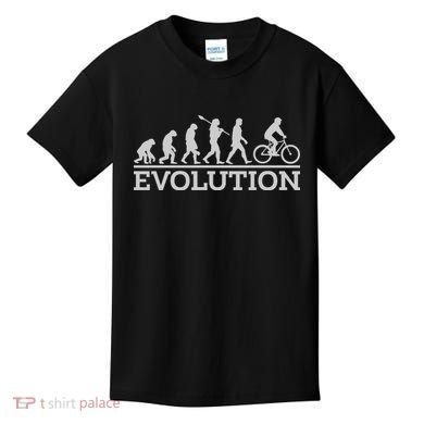 Cyclist Evolution Cycling Gift Kids T-Shirt