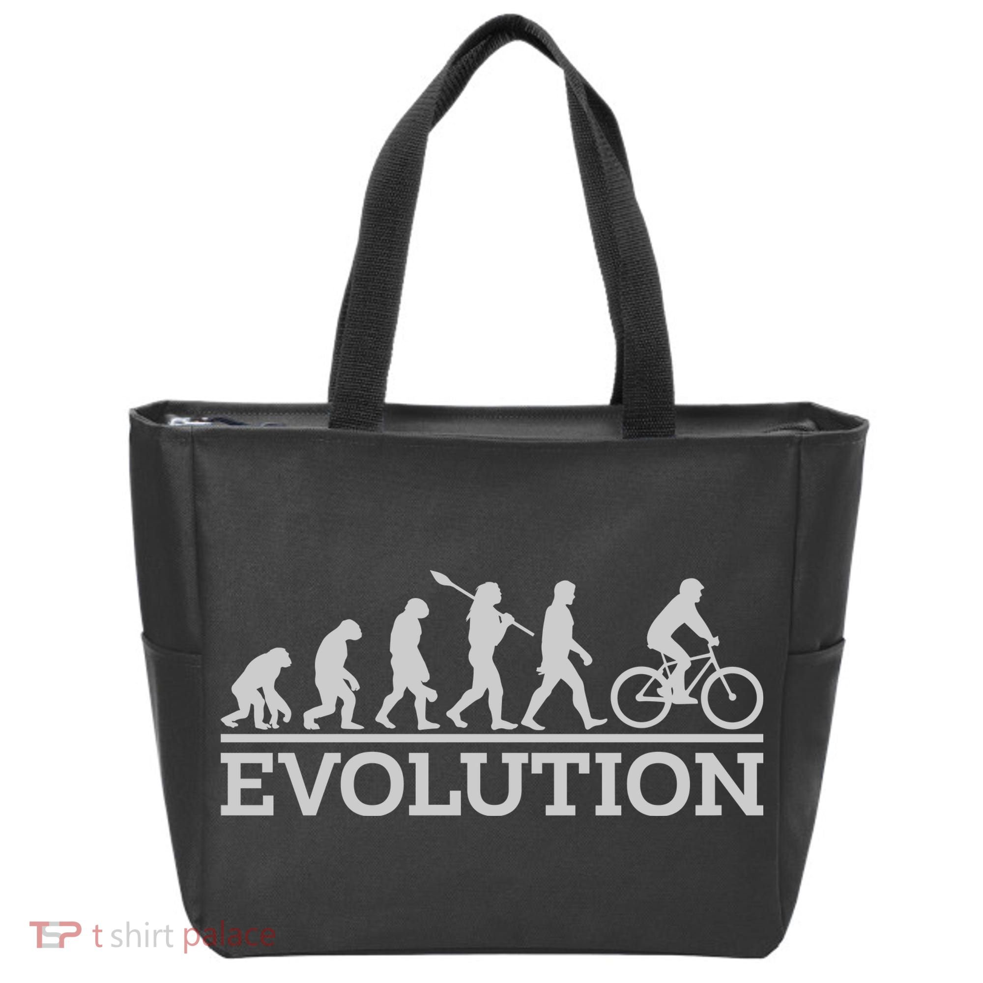 Cyclist Evolution Cycling Gift Tote Bag