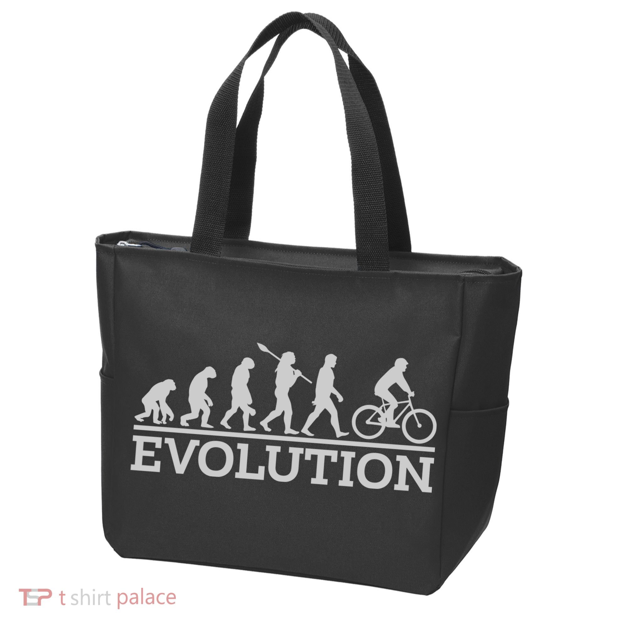 Cyclist Evolution Cycling Gift Tote Bag