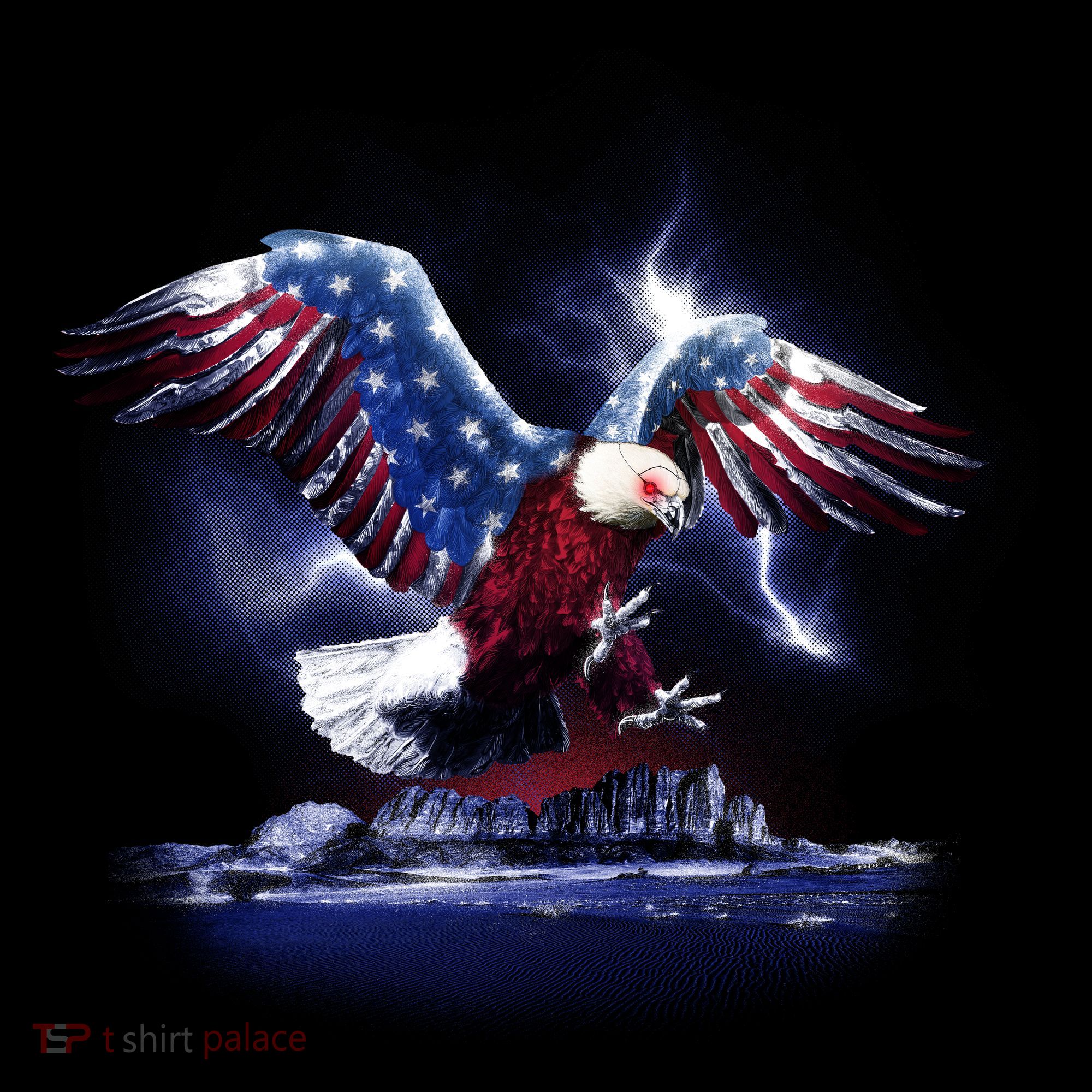 Cyborg Eagle Backpack