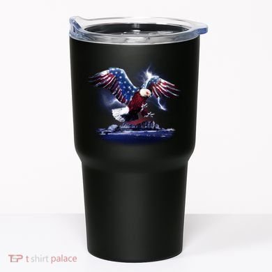 Cyborg Eagle Tumbler