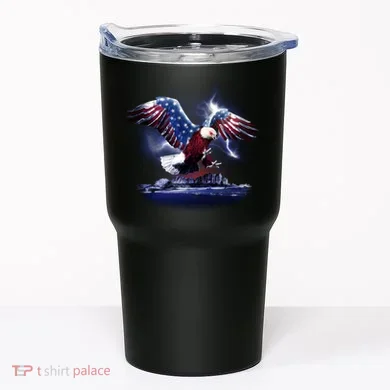 Cyborg Eagle Tumbler