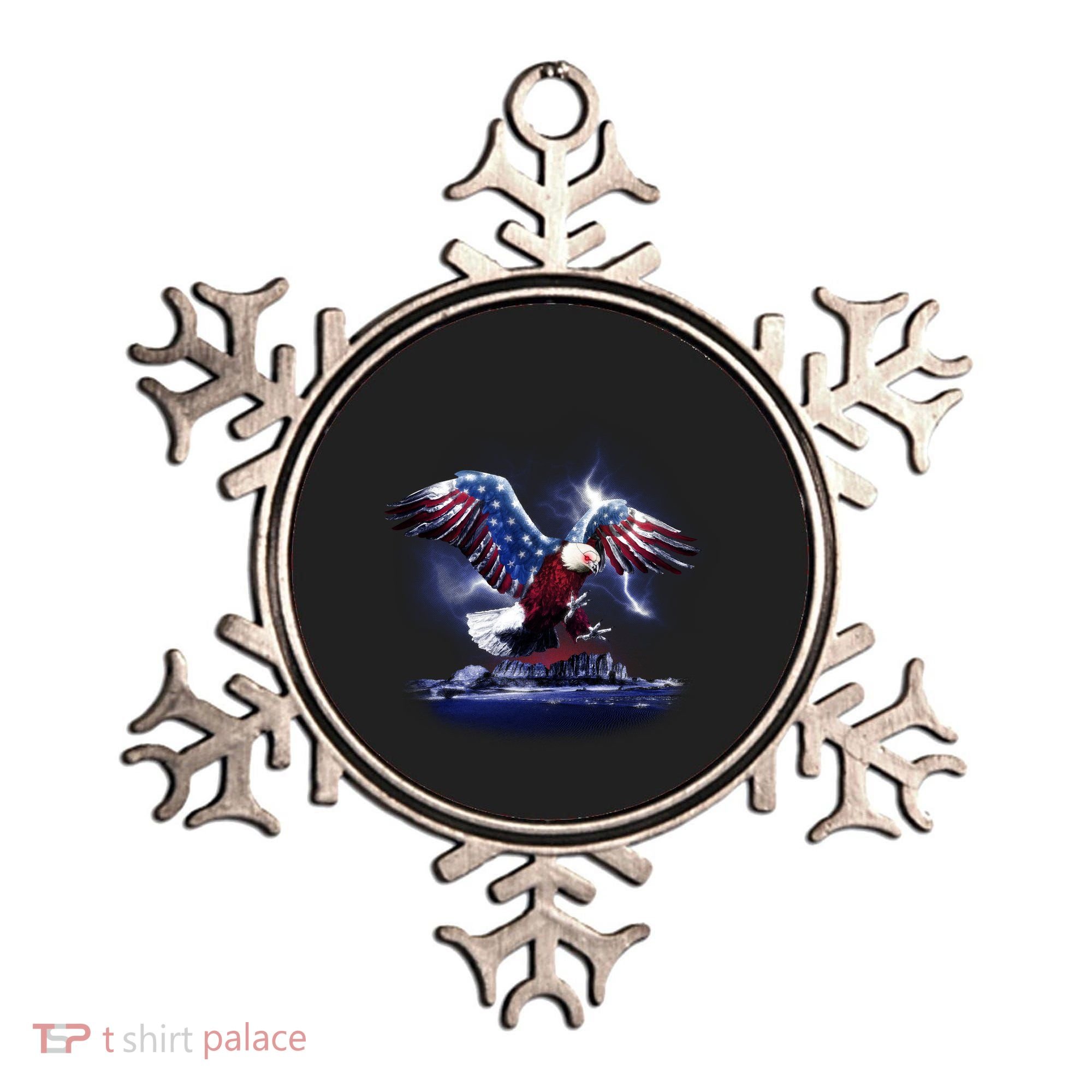 Cyborg Eagle Ornament