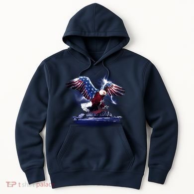 Cyborg Eagle Hoodie
