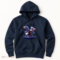 Cyborg Eagle Hoodie thumb 0