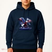 Cyborg Eagle Hoodie thumb 2