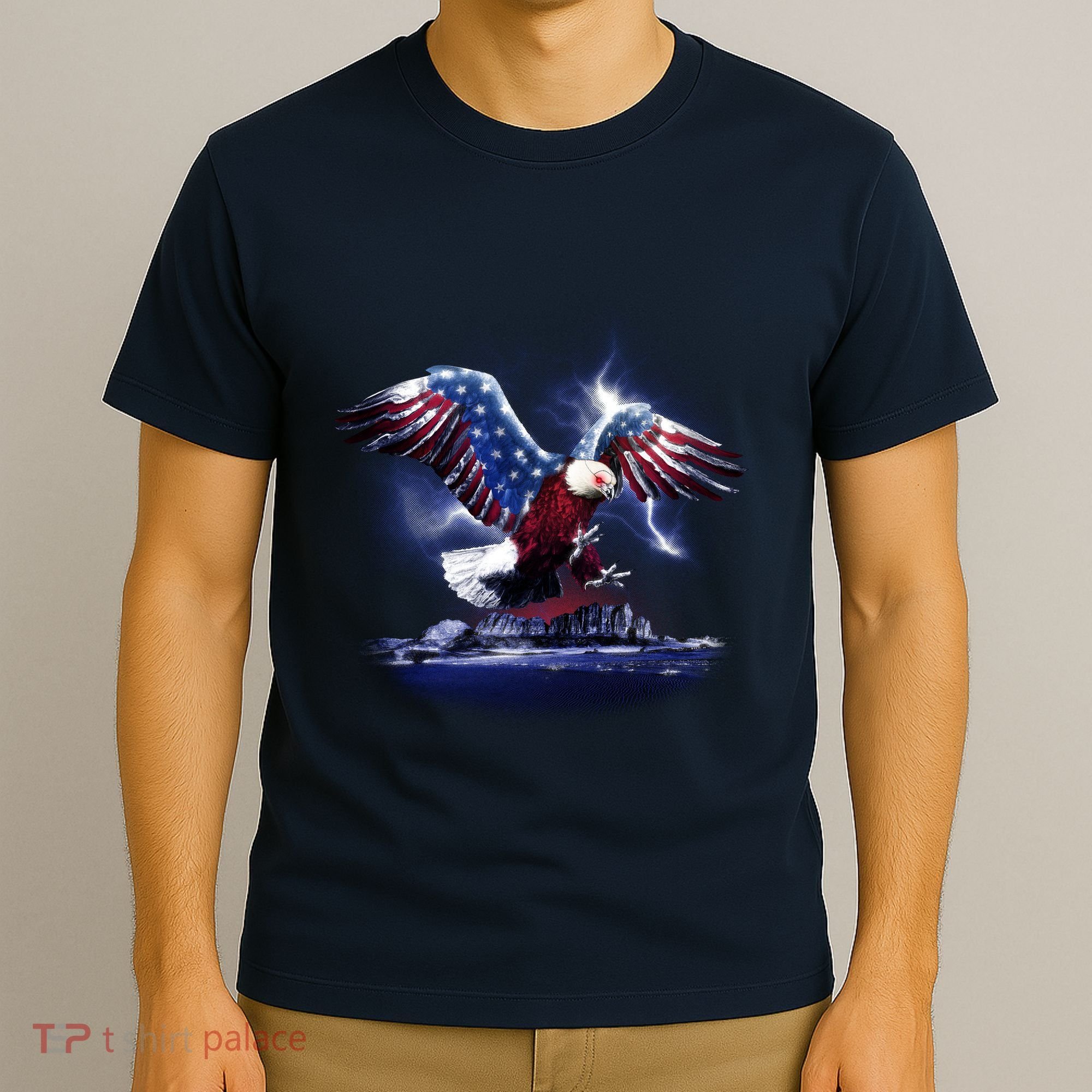 Cyborg Eagle T-Shirt
