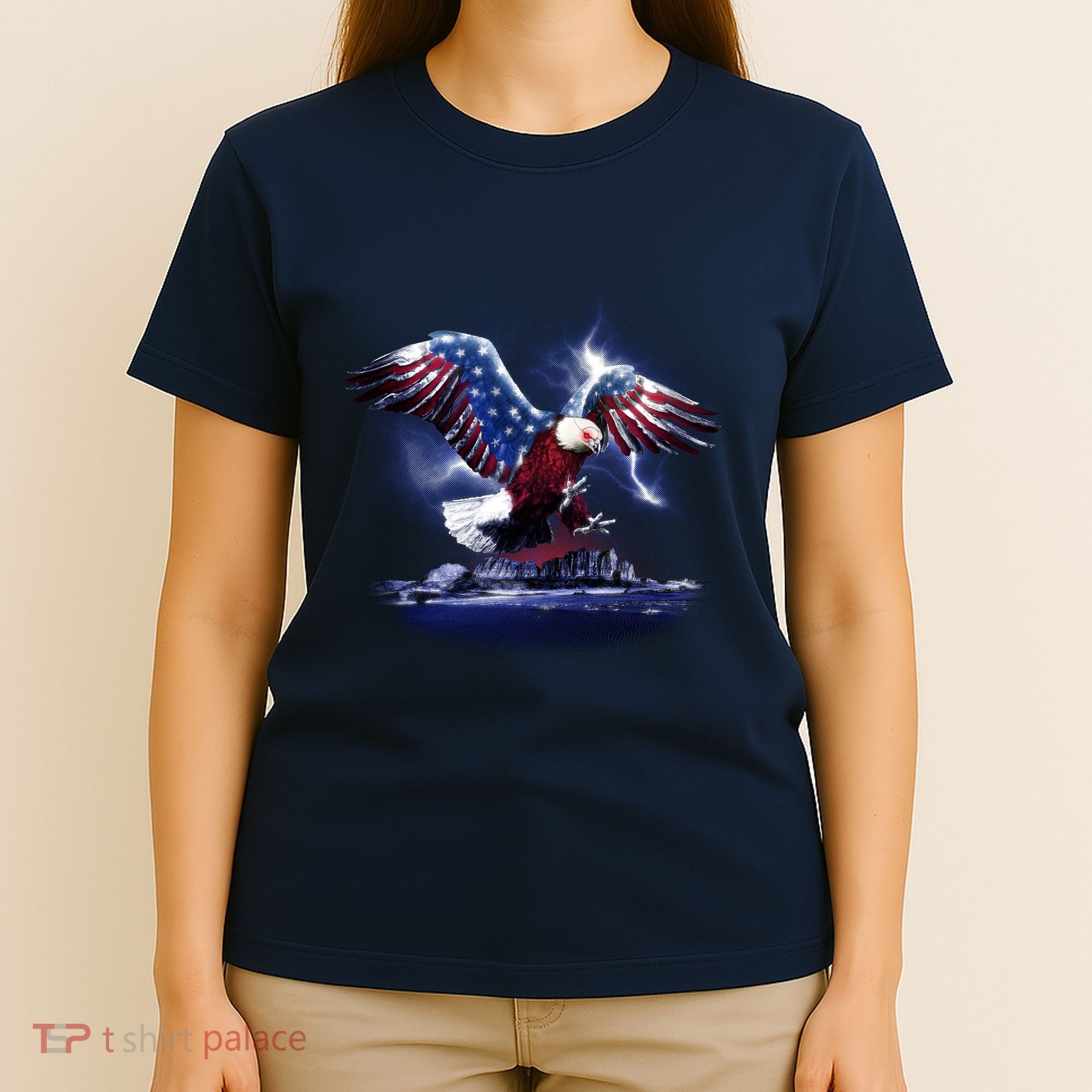 Cyborg Eagle T-Shirt