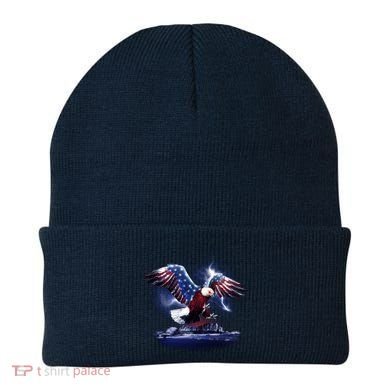 Cyborg Eagle Beanie