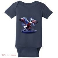 Cyborg Eagle Baby Bodysuit thumb 0