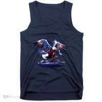Cyborg Eagle Tank Top thumb 0